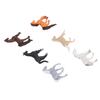 6pcs Horse Figurines Set Children Simulated Cute Funny Horse Figure Model Pretend Play Toy