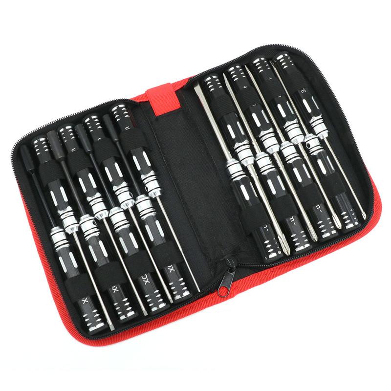 16pcs Hex Screw Driver Screwdriver Set Hexagon Tool Kit For FPV Racing Drone Heli Airplanes Cars Boat RC Parts