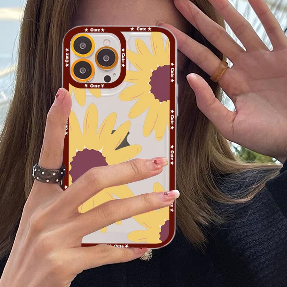 Beautiful Flower sunflower Phone Case For Redmi 7 8 9 A For Redmi Note 5 7 8 9 10 11 Pro Max 4G 5G Funfas