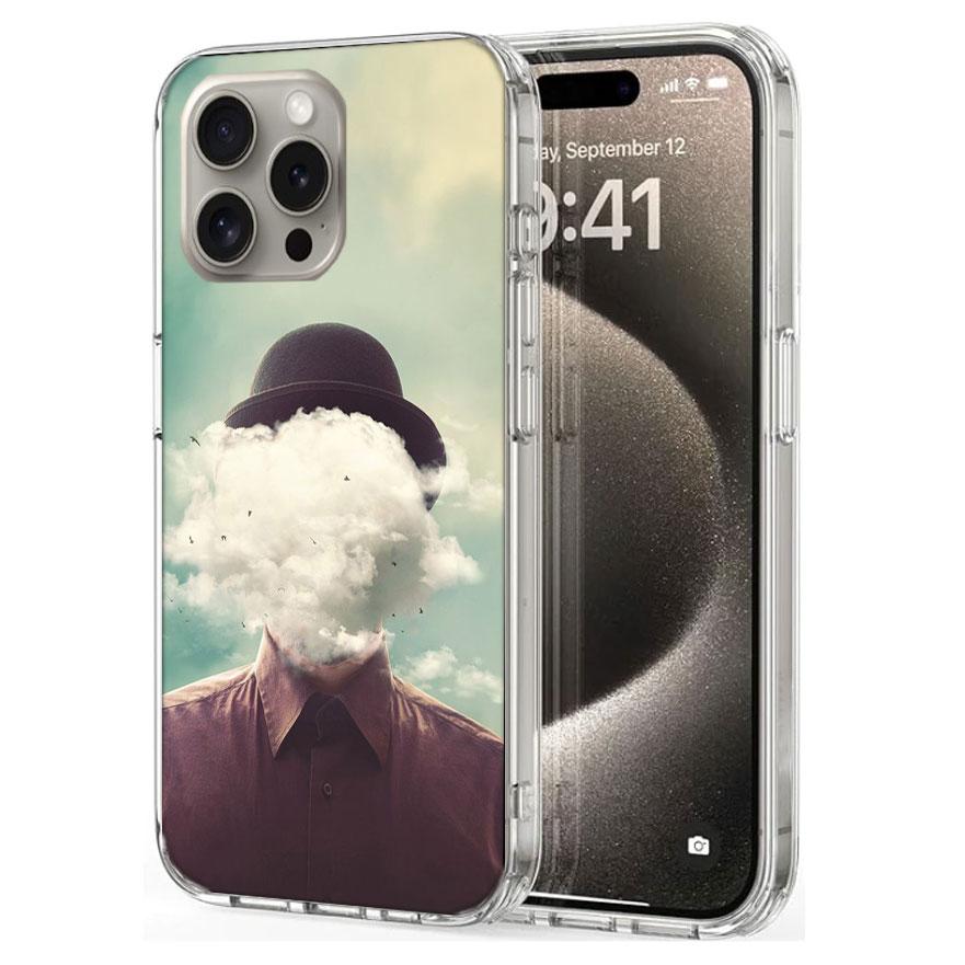 Rene Magritte Cases Phone Case For Iphone 17E 16E 17 Air 16 Pro Max 15 Pro 14 Plus 11 13 12 Mini Cover Cases Compatible with Sui