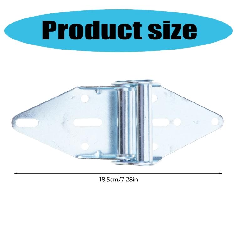 6 шт. Универсальные петли для гаражных ворот Прочная нержавеющая сталь В комплекте 8 винтов для портативного и легкого открывания