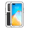 Original Love Mei Cases For Huawei P60 Art P50 P40 P30 Pro Lite Metal Aluminum Armor Shockproof Heavy Duty Case Protective Cover