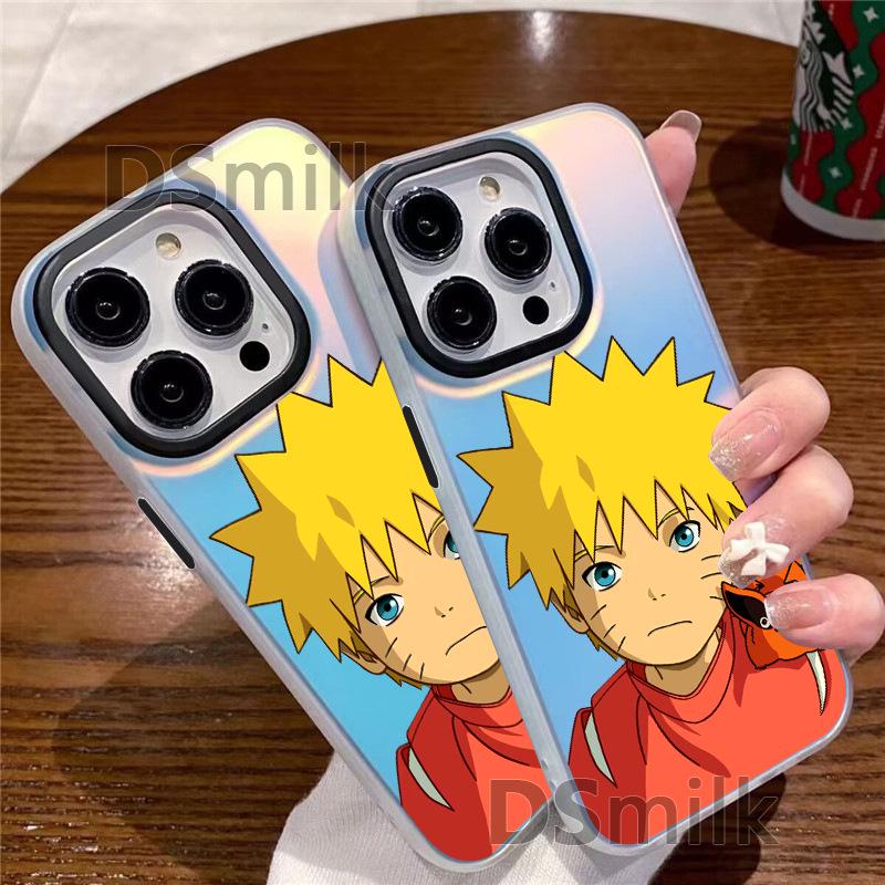 Белый чехол «Аврора Наруто Минбао» для iPhone 15 Pro для 14/13/12/11XsMax/XR