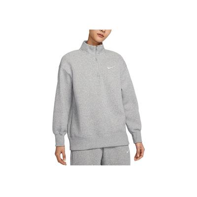 Спортивная одежда Phoenix Fleece Свитшот с большим логотипом Женский свитшот Темно-серый Молочный HJ0932-063