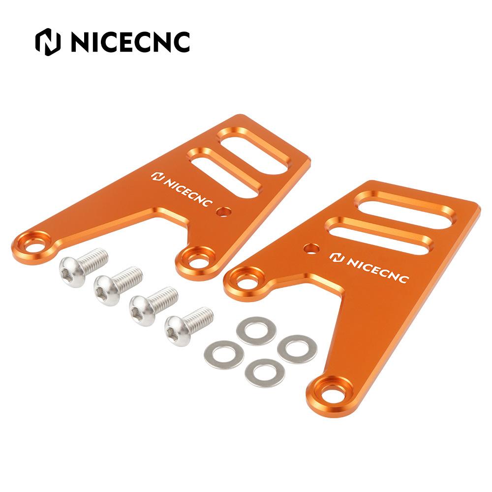 For KTM 690 SMC/R 690 Enduro/R Heel Guard Cover Rackless Bags Loop Brackets for Husqvarna 701 Enduro 701 SM GasGas 700 ES/SM