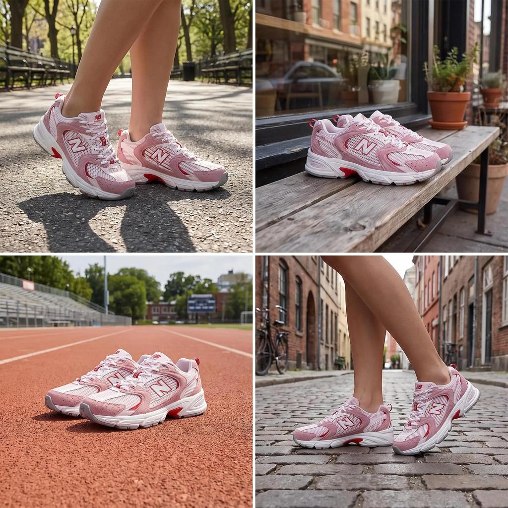 New Balance 530 'Rosewood' (Unisex) Rosewood Pink Salt Shadow Red Running Shoes U5304GM