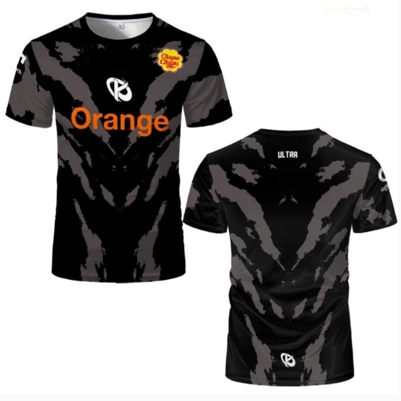 2026 New Evil Geniuses Esports Club New Jersey Street Family Matching Casual Short Sleeve T-Shirt E-sports Y2K Training Uniforms