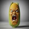 Screaming Vegetables Figurine Resin Emotional Veggies Ornament Evil Screaming Carrot