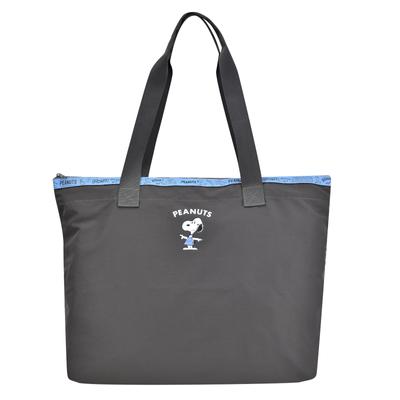 Большая сумка-тоут с завязками на шнурке Going Character Dark Gray Bag, ручная кладь, складная, легкая, вместимость, в комплекте, для путешествий, на улице,