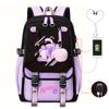 Harajuku Simple and Versatile Aphmau Junior High School Student School Bag Female Lightweight Large Capacity Middle School Student Backpack