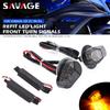 2025 LED Turn Signal Light Flasher For YAMAHA YZF R7 R6 R1 R1M YZFR7 YZFR6 Motorcycle Accessories Mini Flashing Lamp Indicators
