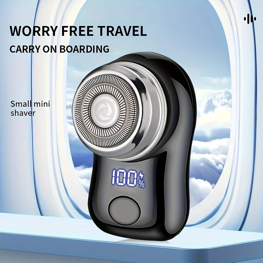 Мужская электробритва, зарядка через USB, функция цифрового дисплея, компактная и портативная, подходит для деловых поездок, мужские праздничные подарки