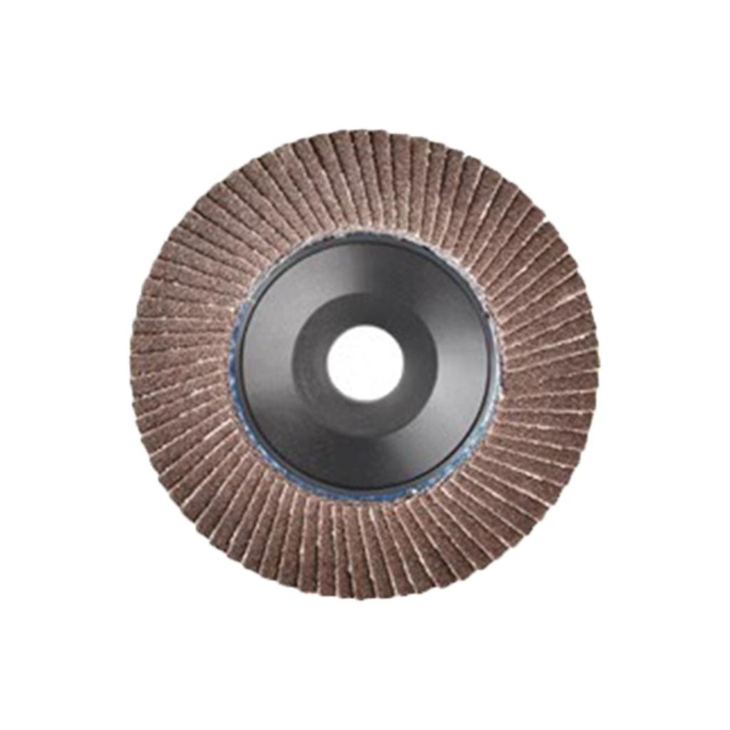 Прочные 100-миллиметровые лепестковые диски для угловой шлифовальной машины, шлифовальный диск с зернистостью 60/80/120/240/320, хорошая прочность для шлифования, удаления ржавчины