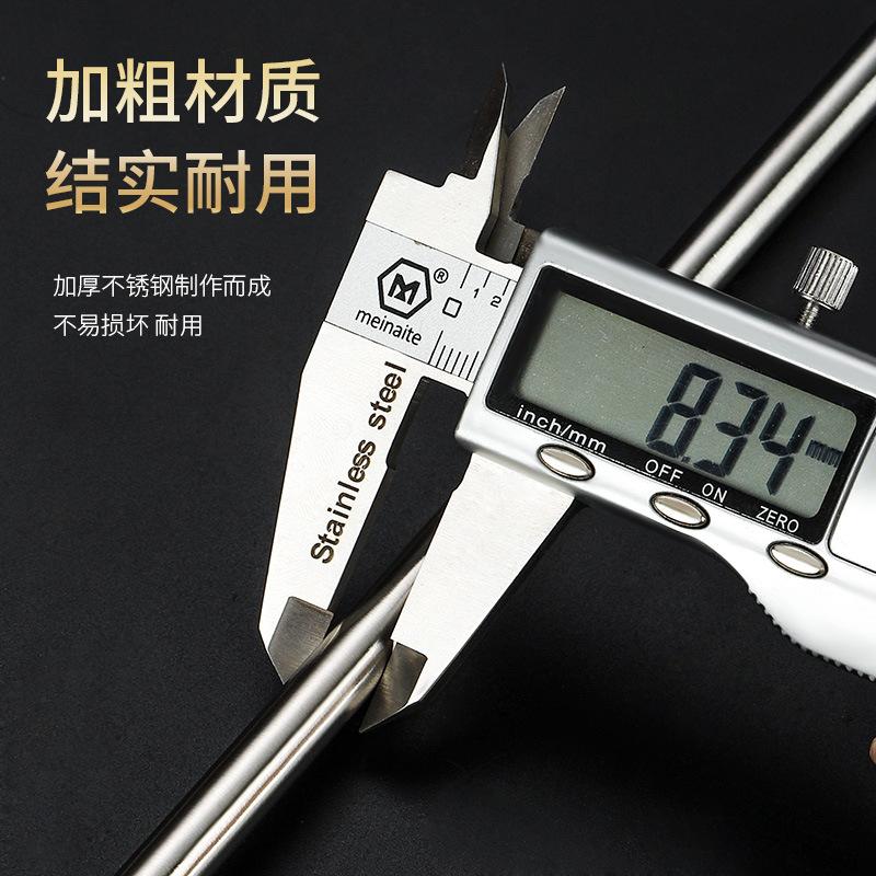 Stainless Steel Extended Pear Blossom Wood Meat Hook Specialized Claw Hook Barbecue Fork Multi-purpose Steel Fork