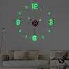 Luminous Digital Clock DIY Stereoscopic Wall Clock Silent Clock Living Room Bedroom Wall Clock Home Decorations