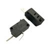 Snap Action Contact Component 4 Pack, 1NO 16A 250V Replacement Part, Black Housing with Metal Contacts for Appliance Repair Use and Spare Stock