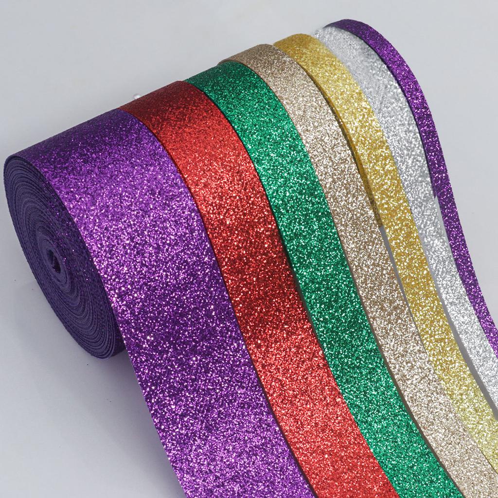 Элегантные красочные блестящие посыпки бант гриот золотой лук серебряная луковая лента рождественская подарочная коробка цветные луковые блестки декоративная лента украшение для дома