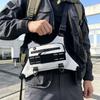 Водонепроницаемая нагрудная сумка для бега с регулируемыми ремнями Прочность Сумка-слинг через плечо Для активного отдыха Пешего туризма Велоспорта