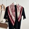 Fashion Decoration Scarf Hairband Tie Hair 70 Small Square Scarf Silk Scarf Women'S Spring And Autumn Versatile Small Scarf Professional Scarf