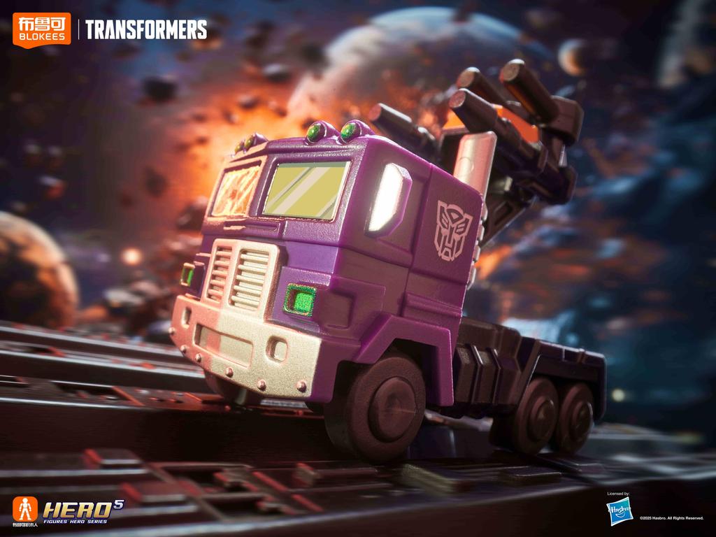 Blokees Devastator Transformers Starry Edition Vol.3 Devastator OPTIMUS PRIME MEGATRON BUMBLEBEE Armored Robot Blind Box Kid Toy
