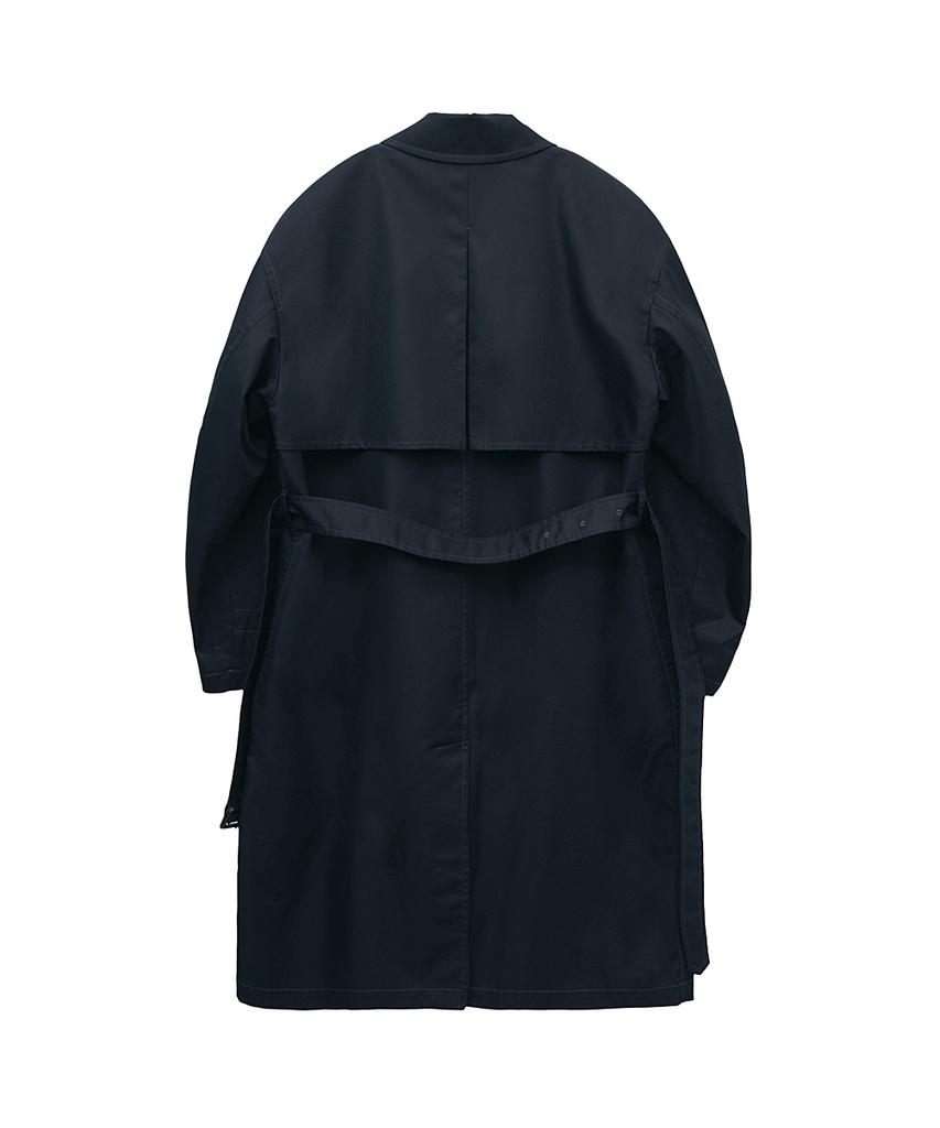 Roughside Belted Single Coat Dark Navy