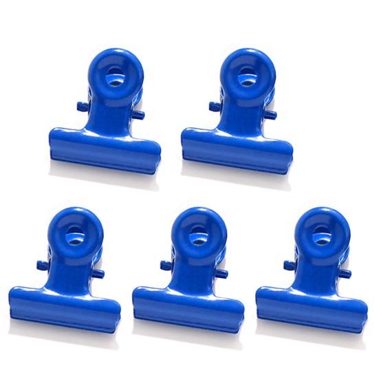 5шт карамельного цвета металлические зажимы для переплета подвесные отверстия дизайн круглые зажимы для сумок зажимы для денег