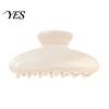 Pearlescent Finish Hair Claw for Women, Semi-Transparent Tones Clip, Large Size Back Head Thick Long Semi-transparent