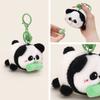 Adorable Plush Panda Keychain Accessory For Cute Bag Charm And Gift Idea