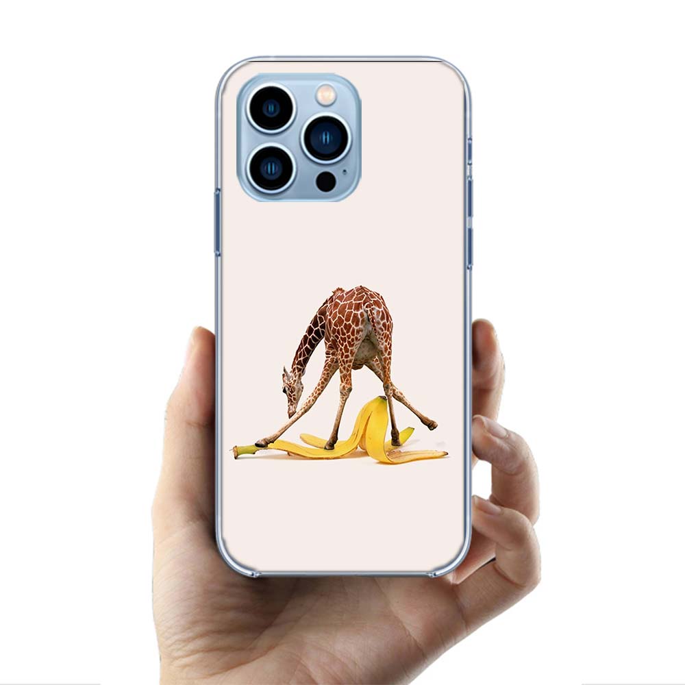 Giraffes Have Long Necks Cases Phone Case For Iphone 17E 16E 17 Air 16 Pro Max 15 Pro 14 Plus 11 13 12 Mini Cover Cases Compatib