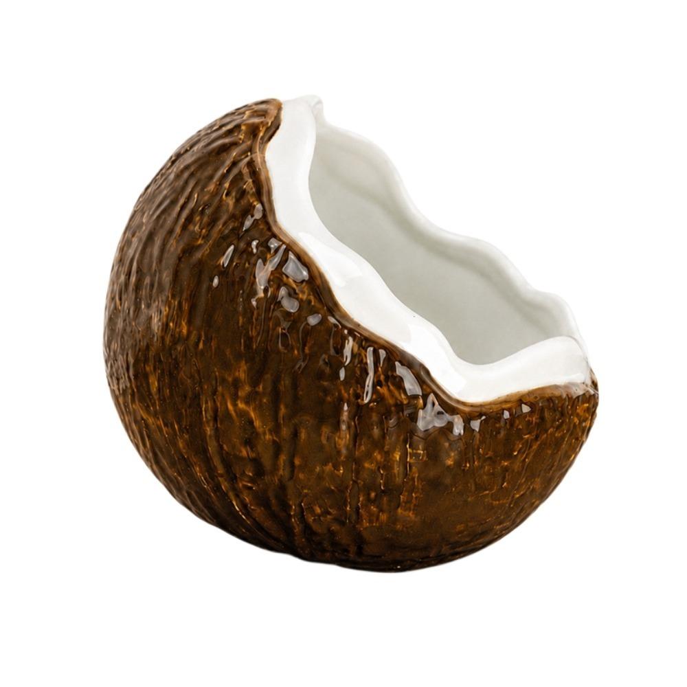 Decoration Coconut Fruit Serving Plate Snack Plate Fruit Storage Tray Household Use