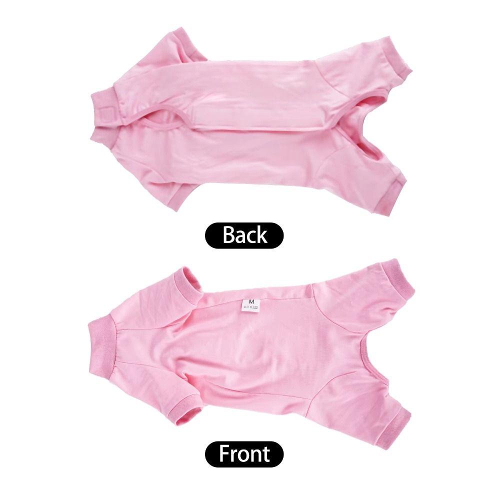 Comfortable Cat Recovery Suit Breathable Pet Jumpsuit Cat Sterilization Suit Neuter Recovery