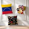 Aesthetic Art Venezuela Cushion Cover Soft Comfortable Pillow Case for Sofa Living Room Home Office Decor Protective Covers