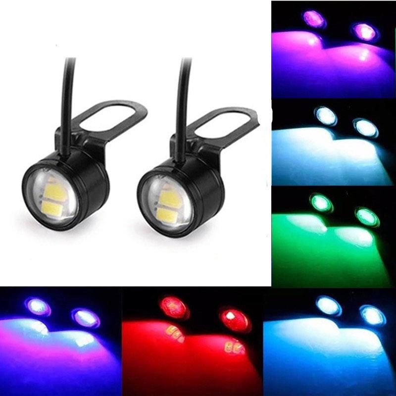 Супер яркий дальний свет Eagle Eye Led Reverse Backback сигнальный фонарь мотоциклетный противотуманный фонарь фара дневного света мигающий свет