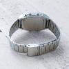 Casio Серия YOUTH - металлический маленький квадрат, ретро уличный маленький серебряный самородок, водонепроницаемый, деловой, кварцевый механизм, ремешок из нержавеющей стали, DB-360-1A