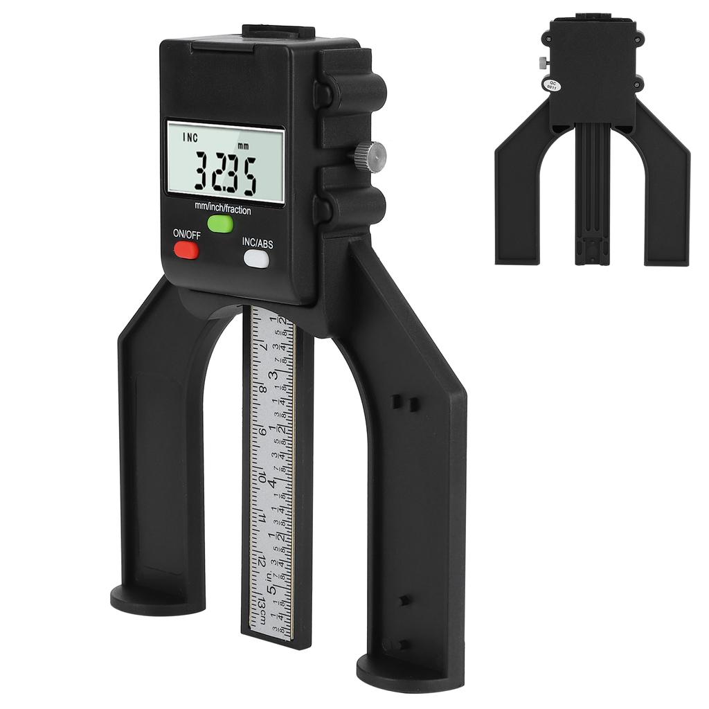 0?80 мм профессиональный электронный цифровой глубиномер DIY деревообрабатывающая линейка высотомер для пильного стола