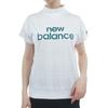 Golf Short Sleeve Mock Neck Shirt Quick 1 [New Balance] Women's (Moisture Absorbent, Drying, Stretchy) / 012-5166512 030_White [M]