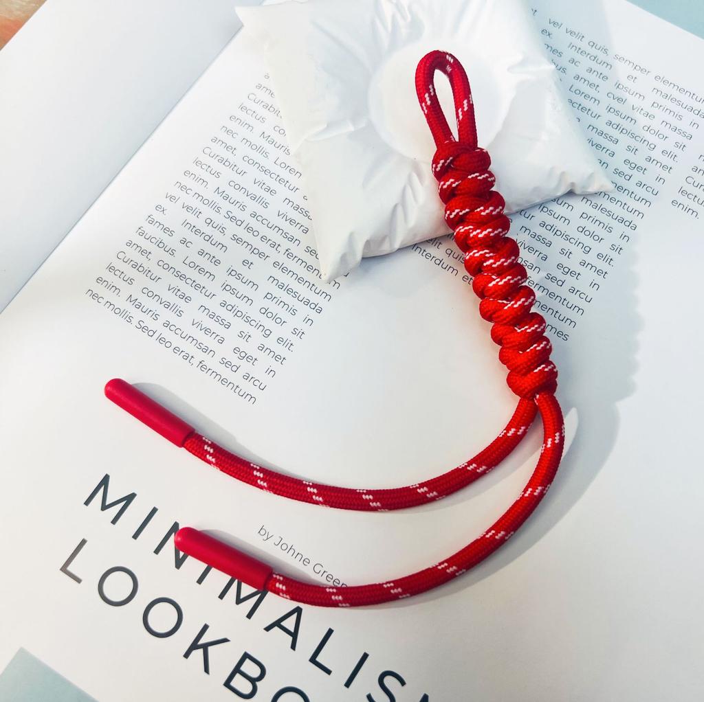 Hand-woven Color Bag Hanging Mobile Phone Lanyard Fashionable Handmade DIY Braided Rope Pendant Diamond Knot Keychain