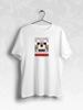 T-Shirt with Minecraft Dog Print