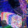 Outdoor Solar String Light 300/200/100/50 LED Fairy Garland 8 Mode Garden Yard Party Christmas Decoration Copper Wire Lamp