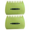 Leaf Scoop Leaves Grabber 2pcs Handheld Leaf Scoop Garden and Yard Leaf Scoops Hand Rakes Large Garden Hand Rake Tool