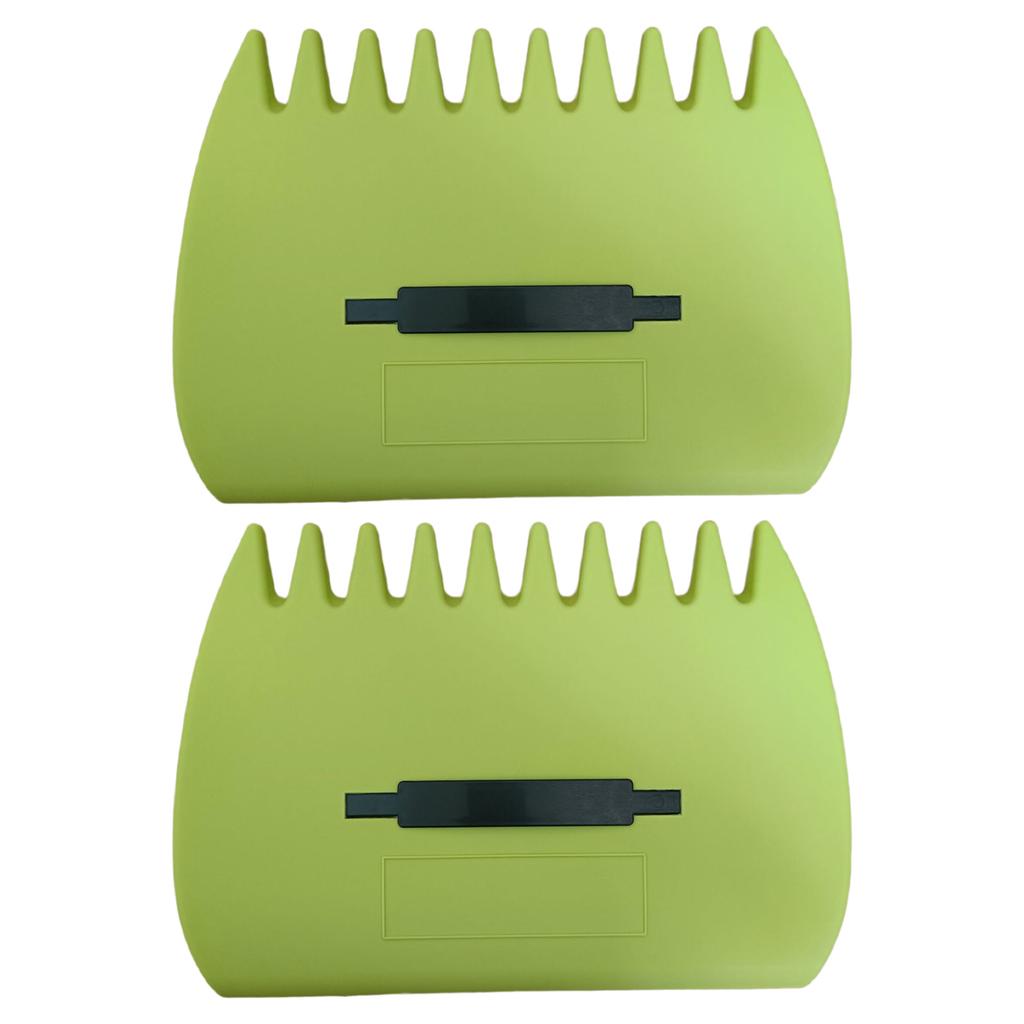 Leaf Scoop Leaves Grabber 2pcs Handheld Leaf Scoop Garden and Yard Leaf Scoops Hand Rakes Large Garden Hand Rake Tool