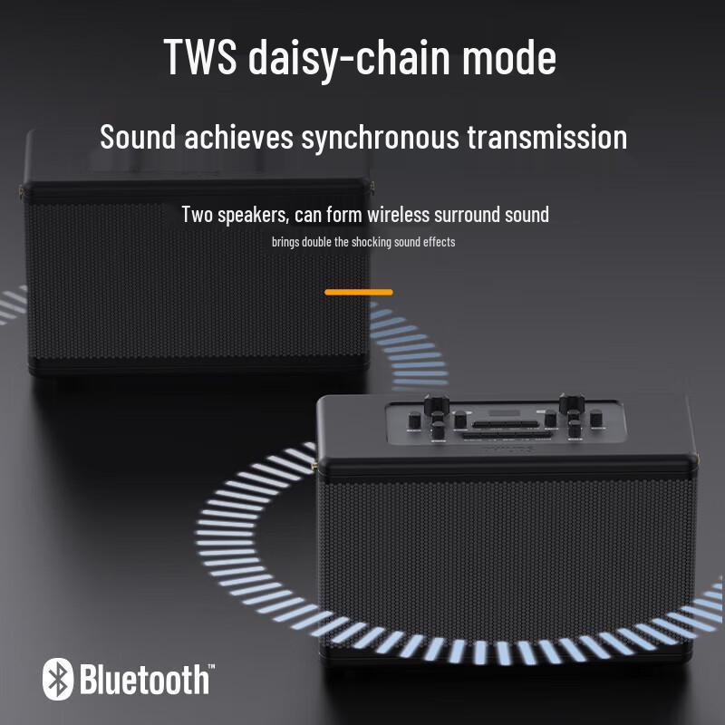 Philips SD100 Portable Outdoor Bluetooth Speaker with Dual Microphones