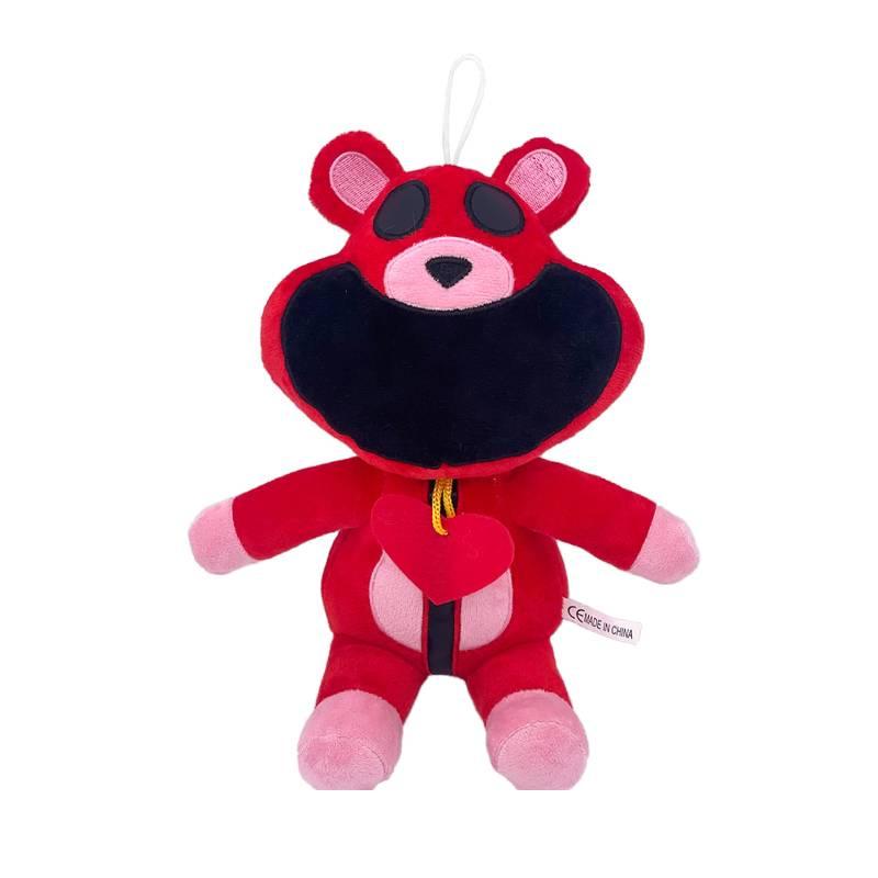 Smiling Critters Terrifying Smiling Animal Series Plush Toy Pink Pig Stuffed Animal 30cm Pp Cotton Filling