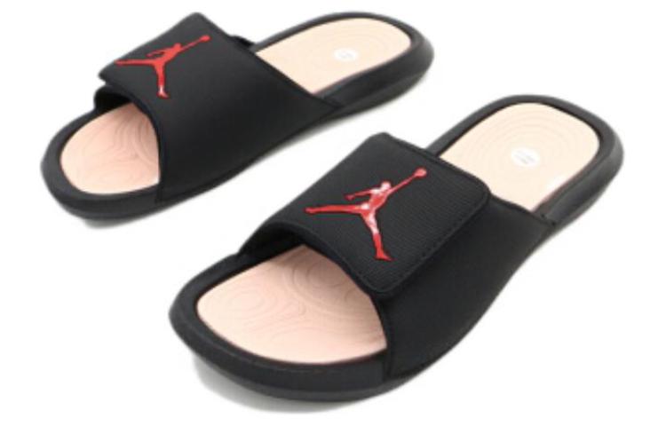 Air Jordan Hydro 6 Черный Университетский Красный Закатный Оттенок 'Черный Красный' 881473-005