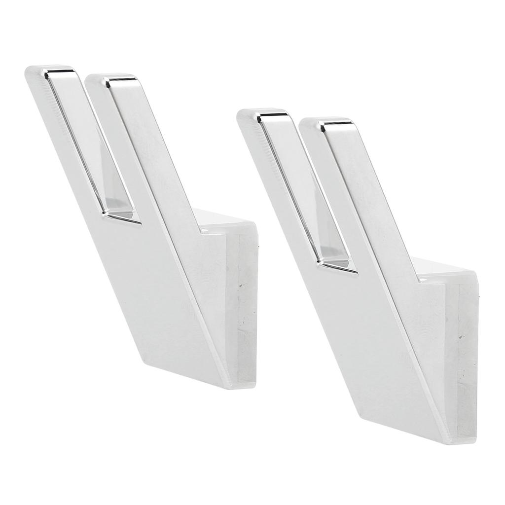 2 Pcs RV Coat Hooks 15LB Maximum Load Bearing Wall Hanging Screw Mount Hook Rack for Motorhomes Boat