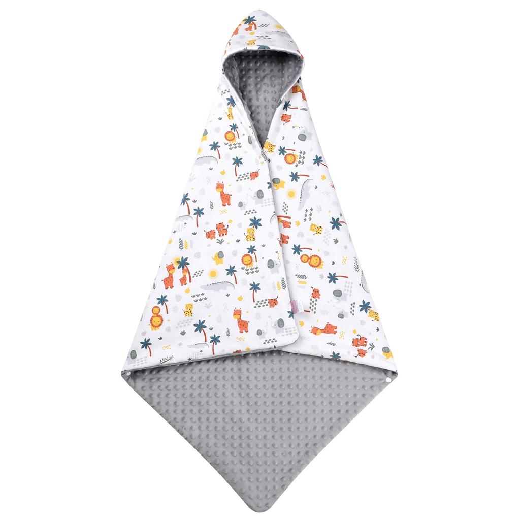 Bebamour Пеленка для прогулок с ребенком, защита от холодной погоды для новорожденных, принадлежности, многофункциональное одеяло, одеяло, ветровка, (лев)