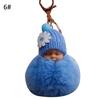Baby Fluffy Pompom Plush Doll Hanging Pendant Key Ring Keychain