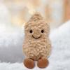 Yousheng Peanut Plush Doll 16cm Peanut Plushies Cute Keychain Bag Decoration Birthday Gift for Kids Girlfriends