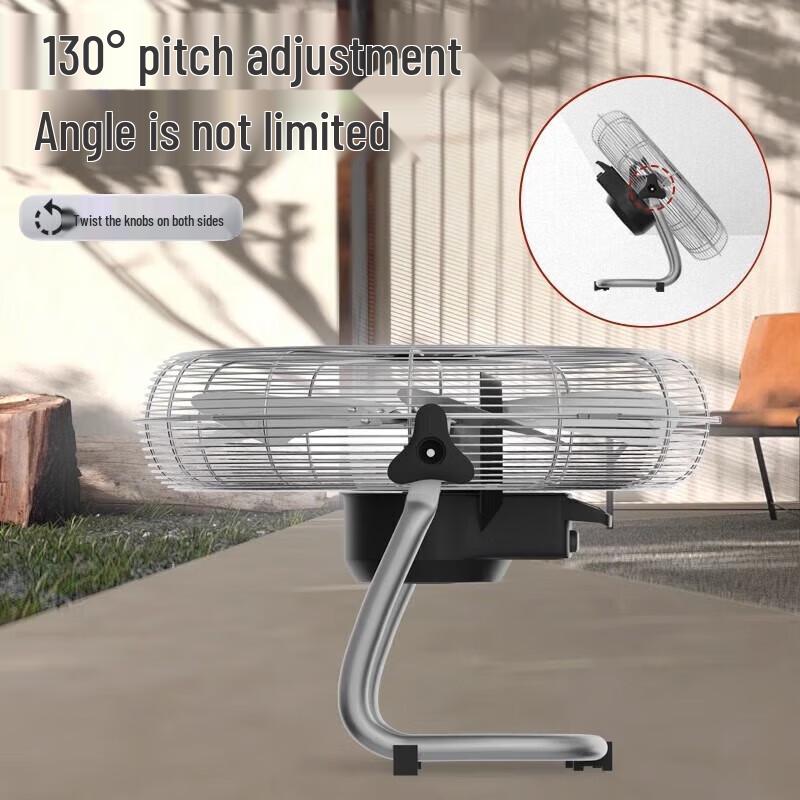 Промышленный высокоскоростной напольный вентилятор, штепсель CN (адаптер в комплекте)