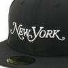 New Era Кепка New Era 59FIFTY New York Magazine Collaboration черная 7 5950 NYMG BLK 1/2